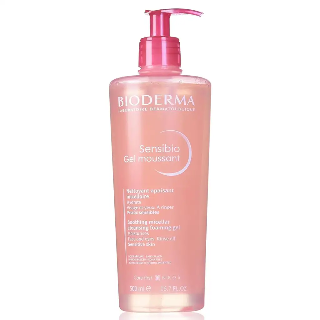 ژل-شستشوی-پوست-خشک-و-حساس-بایودرما-سنسیبیو-BIODERMA-Sensibio-Gel-moussant